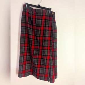 Talbot's plaid skirt